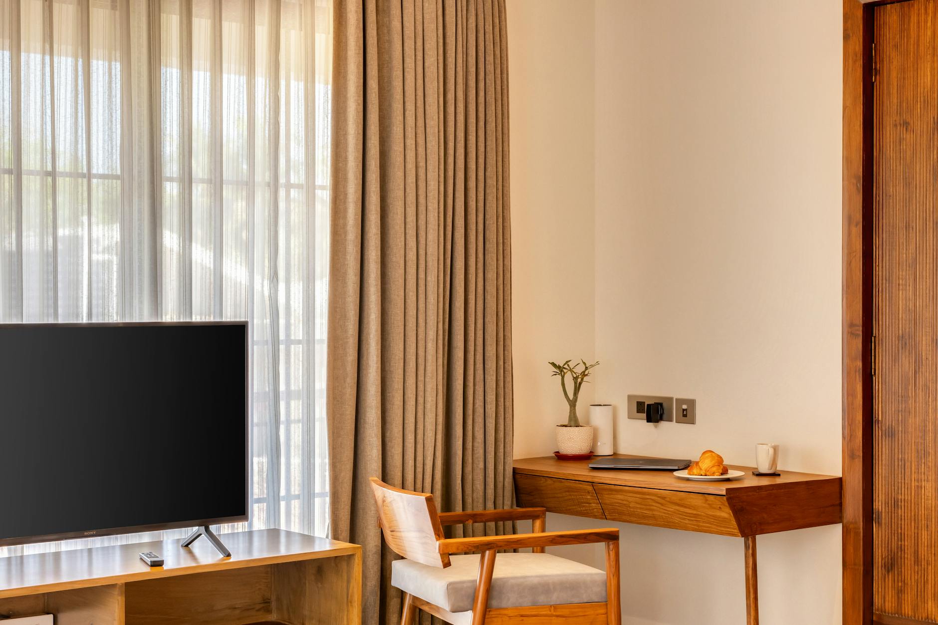 elegant interior design of luxury villa in goa